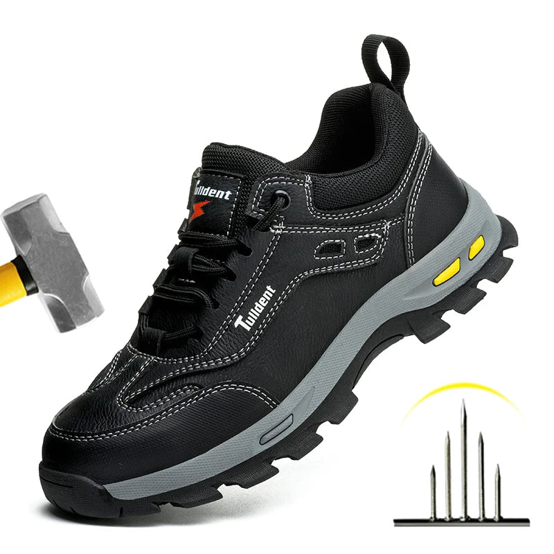 TacticalGuard D9072 - Sapato de Trabalho Tático Antiperfuração