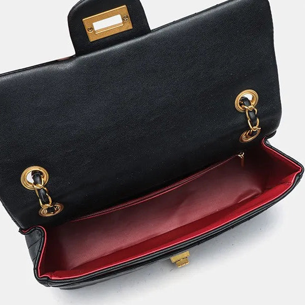 Véronique Chain – Genuine Leather Bag