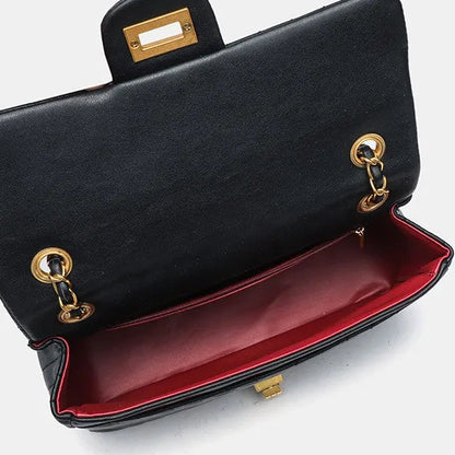 Véronique Chain – Genuine Leather Bag