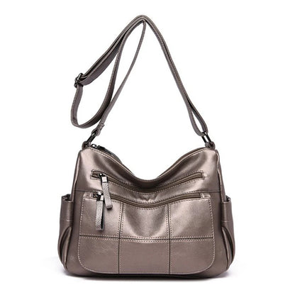 Bolsa “Nappa Lux” – Couro Vegan Impermeável com Estilo Casual Premium