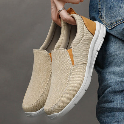 Lorenzo - Mocassins Casuais em Lona