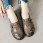 GKTINOO Mocassim Feminino Couro Genuíno Confortável Casual