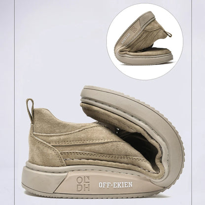 Ténis Casual Urban Denver( Couro Acamurçado Vegan )