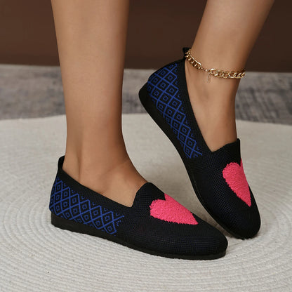 Romance Marie - Mocassin semi-orthopédique en maille ultra-légère et respirante