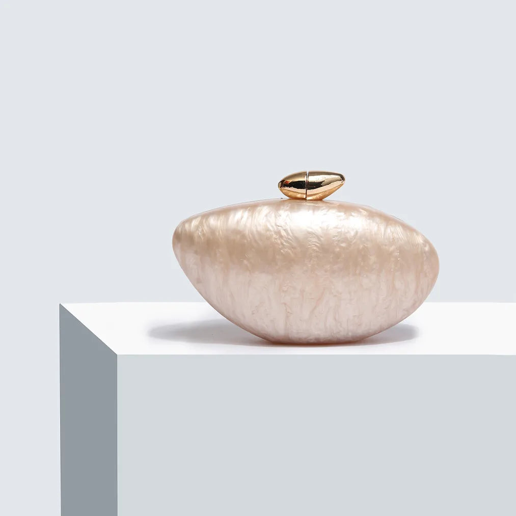 Clutch Acrílica "Ellipse Noite"