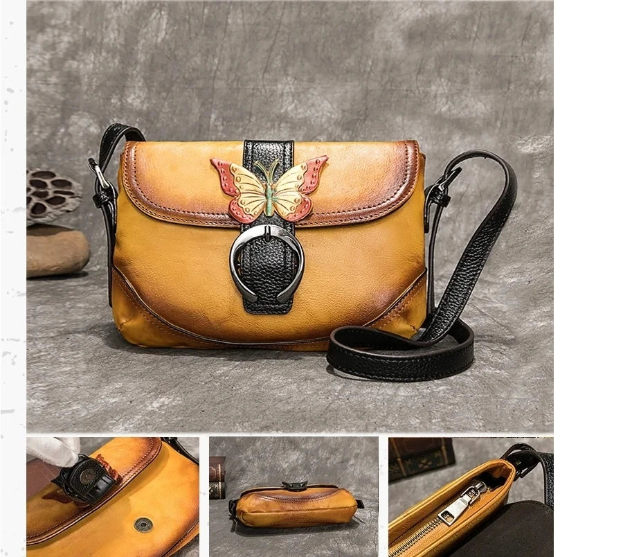 Sofia Vintage Art Bag – In Genuine Premium Leather