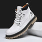 Cesar Boot - Bota Masculina Retro em Couro Split Leather 🍂