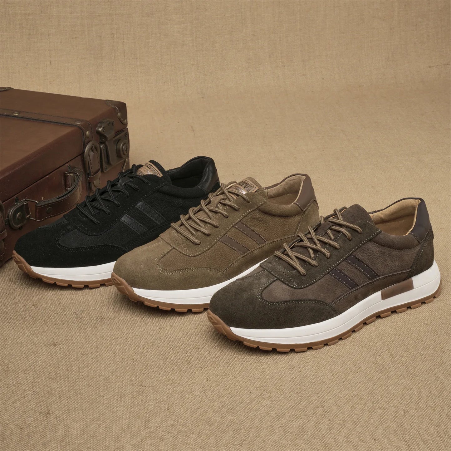 Lusitanna Retro Runner Leather