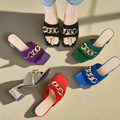 Anna - Sandália Mule muito Elegante e Confortável