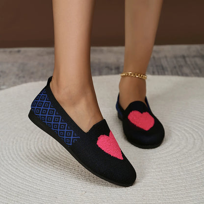 Romance Marie - Mocassin semi-orthopédique en maille ultra-légère et respirante