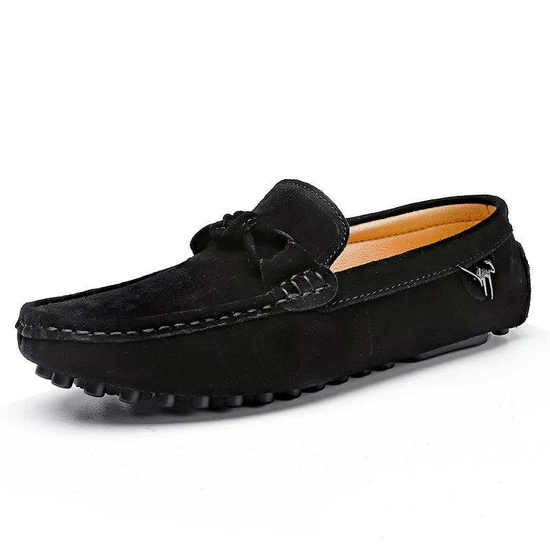 Edward - Mocassins Elegantes em Camurça