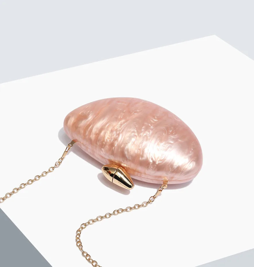 Clutch Acrílica "Ellipse Noite"