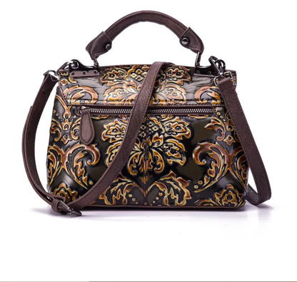 Sac à rabat Aurora Vintage – Fabriqué en cuir véritable de première qualité 