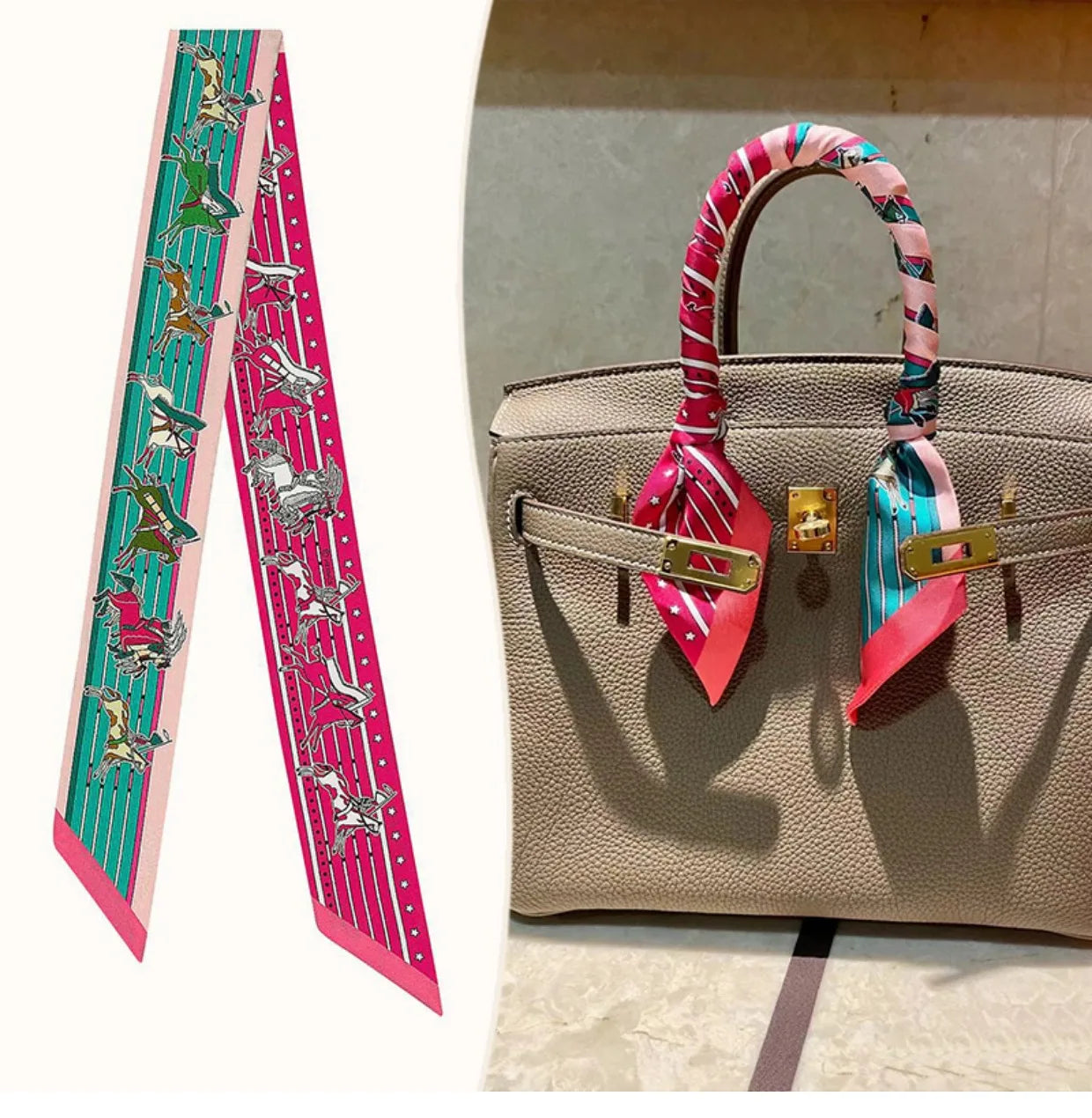 Lusitanna Key Ribbon – Lenço Elegante