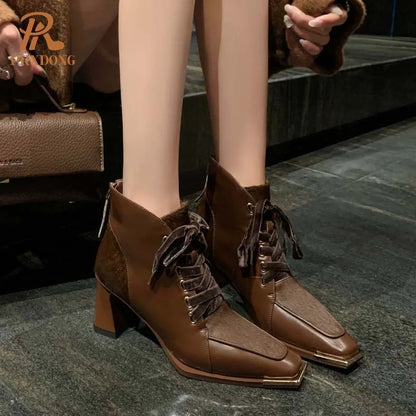 Qua Daux - Genuine Leather and Textile Shoe