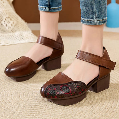 Romana Oriental - Sandale ultra confortable (cuir véritable)