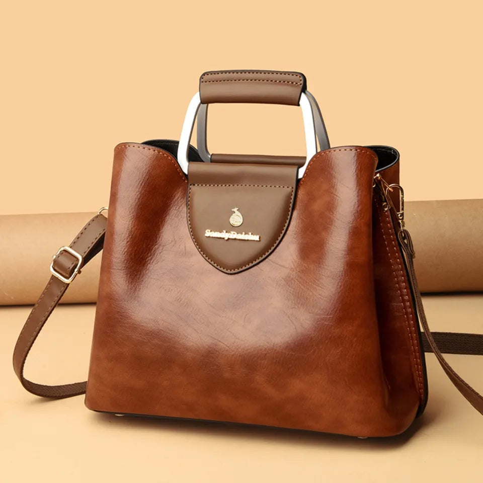 Valeria Tote – Bolsa Elegante de Mão e Tiracolo
