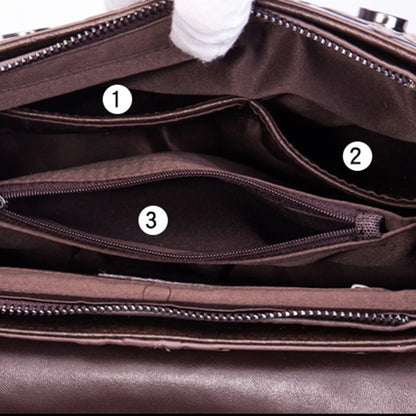 Sac à rabat Aurora Vintage – Fabriqué en cuir véritable de première qualité 
