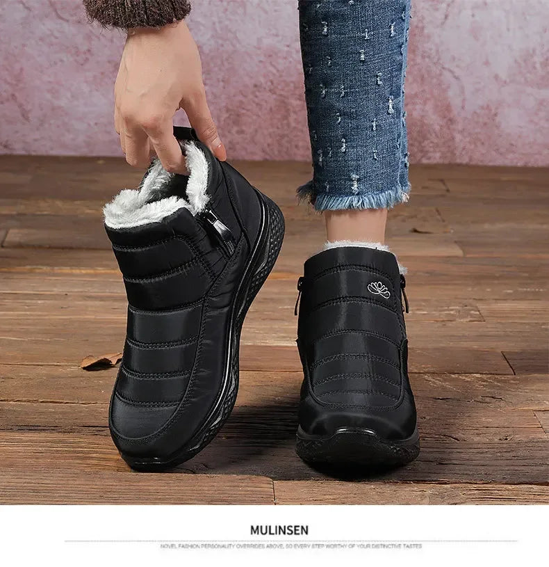 Oriana - Botas De Neve Femininas Henan Plush