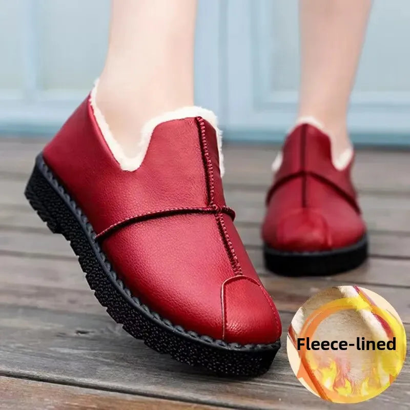 Oriana -  Sapatos Com Forro Macio Anti Derrapante