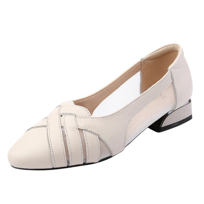 Anatana - Chaussure en cuir véritable ultra confortable