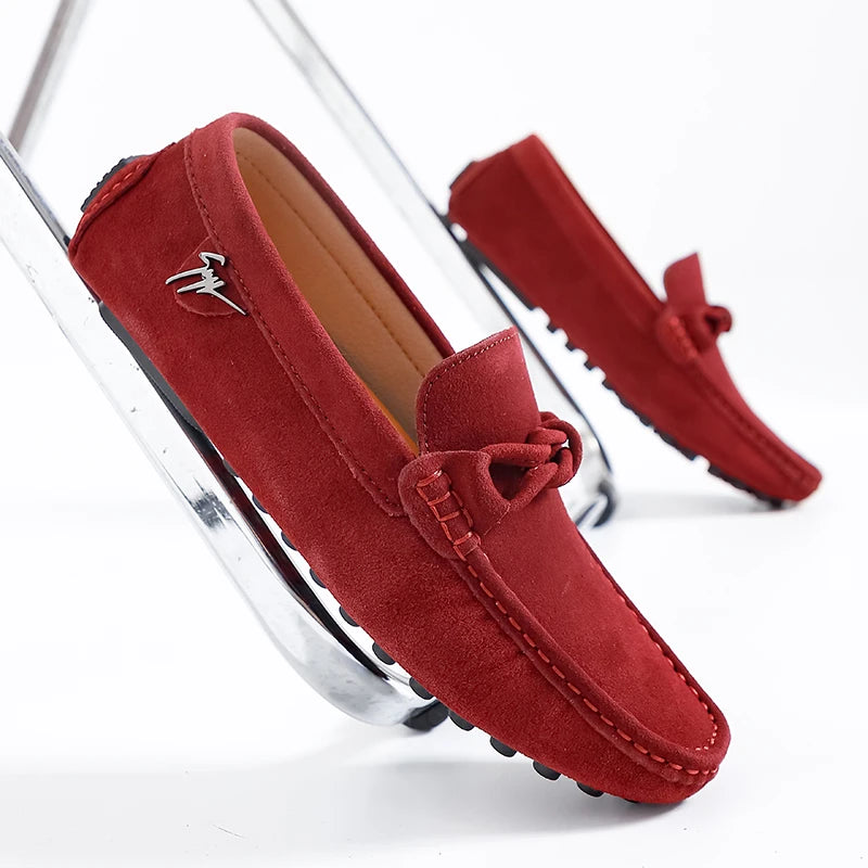Edward - Mocassins Elegantes em Camurça