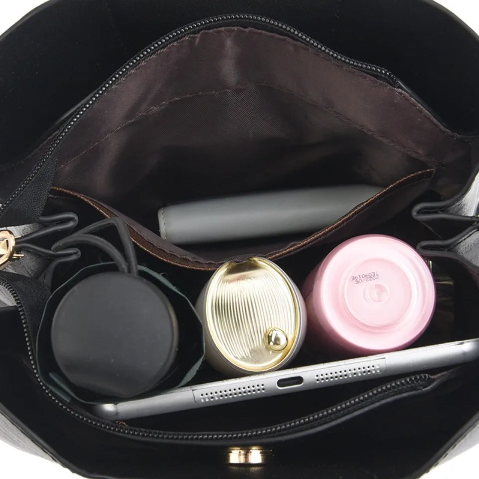 Valeria Tote – Bolsa Elegante de Mão e Tiracolo