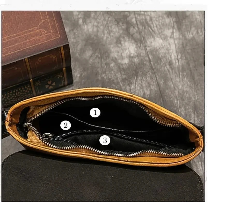 Sofia Vintage Art Bag – In Genuine Premium Leather