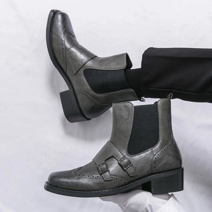 WestPlush – Bota de Homem em Pele Genuína