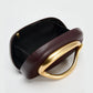 Clutch Rígida "Glamour" com Corrente e Detalhes em Gold