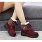 Terenne - Botas de Femininas Retro com Forro Fleece