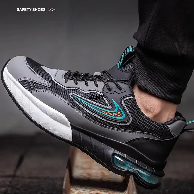 AirMax Guard - Sapato de Segurança com Câmara de Ar e Biqueira de Aço