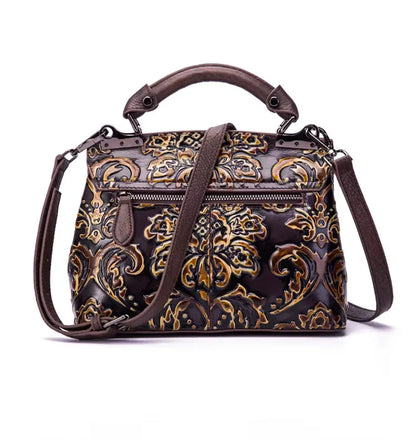 Sac à rabat Aurora Vintage – Fabriqué en cuir véritable de première qualité 