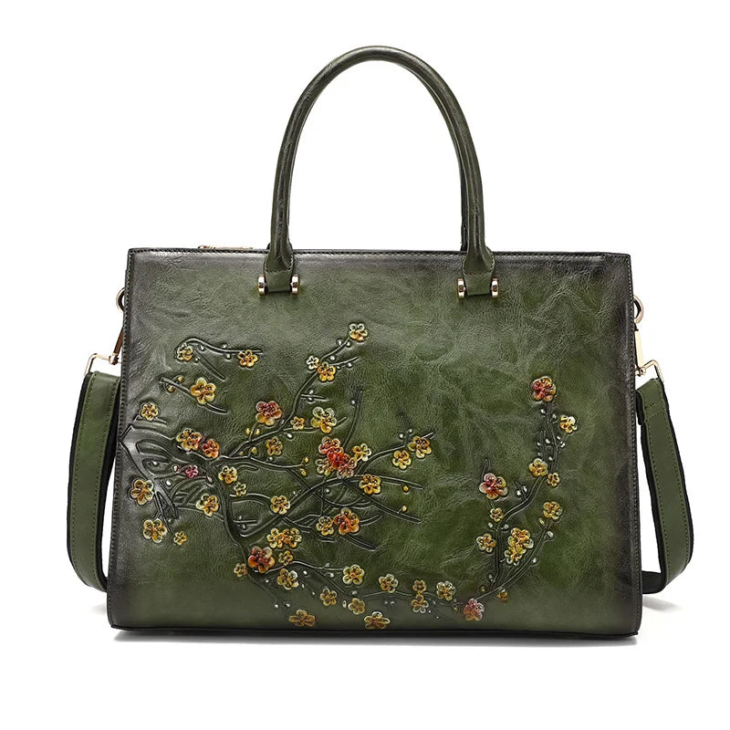 Mala Tote Florença Vintage – Em Couro Natural de Alta Qualidade