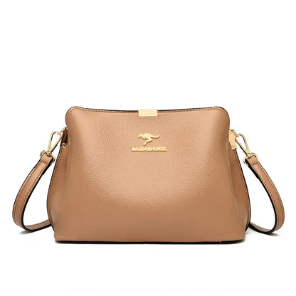 Bolsa Feminina Elegância Três Camadas