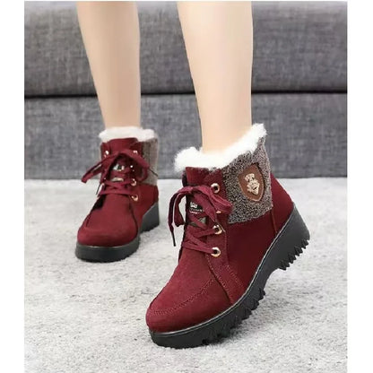 Terenne - Women's Retro Boots with Fleece Lining