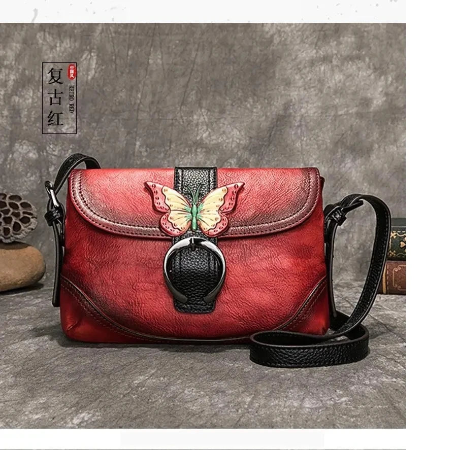 Sofia Vintage Art Bag – In Genuine Premium Leather