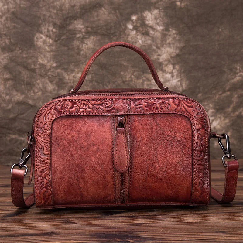 Mala Alba Vintage – Em Couro Genuíno Premium
