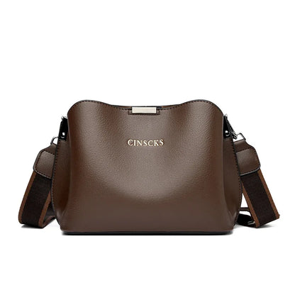 Bolsa Feminina Elegância Três Camadas