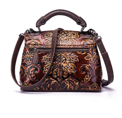 Sac à rabat Aurora Vintage – Fabriqué en cuir véritable de première qualité 
