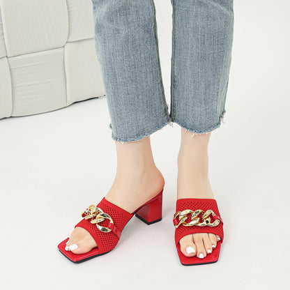 Anna - Sandália Mule muito Elegante e Confortável
