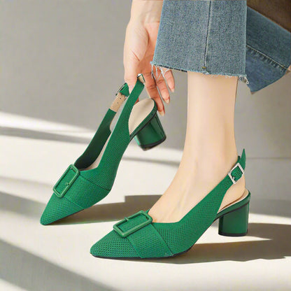 Fanna - Sapato de Salto Médio muito Elegante e Confortável