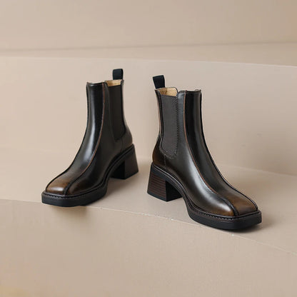 Bottes Ulia - Cuir véritable