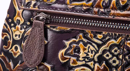 Sac à rabat Aurora Vintage – Fabriqué en cuir véritable de première qualité 