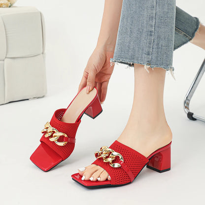 Anna - Sandália Mule muito Elegante e Confortável