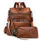 Mochila "Duo Fringe" – Estilo & Versatilidade para Viagem e Dia a Dia