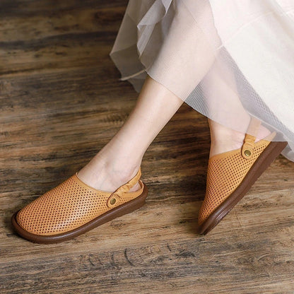 Kenna - Mule Super Confortável & Elgante ( Couro Genuíno )