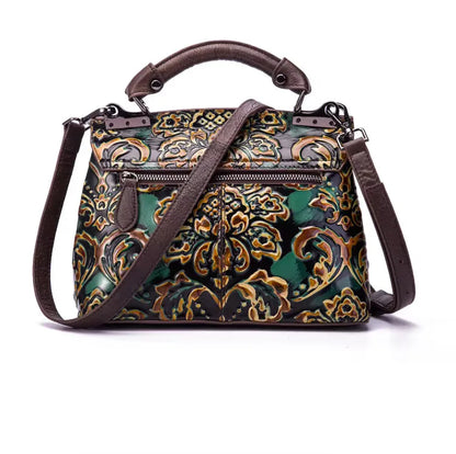Sac à rabat Aurora Vintage – Fabriqué en cuir véritable de première qualité 
