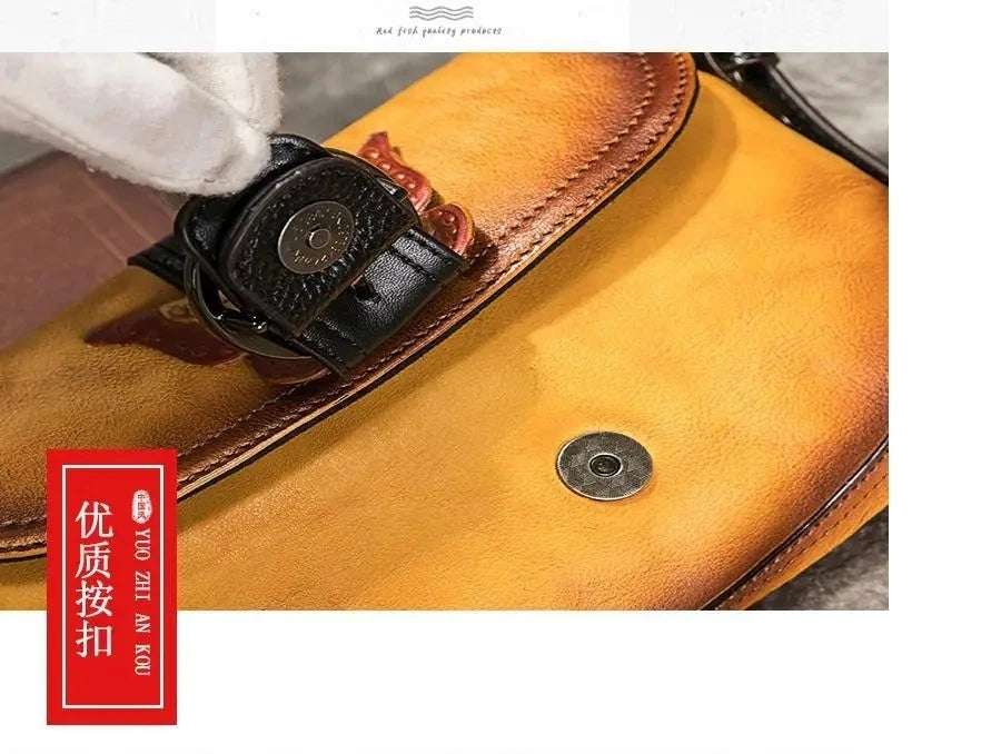 Sofia Vintage Art Bag – In Genuine Premium Leather