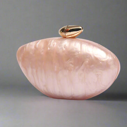 "Ellipse Night" Acrylic Clutch